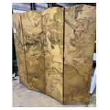 Folding Room Divider 63" H X 72"