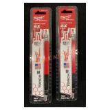 2 Milwaukee Sawzall Blades NIP