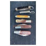 6 Pocket Knives-Barlow, Purina & More