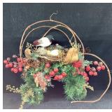 Decorative Holiday Bird Nest