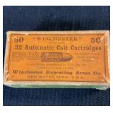 2 Piece Winchester .32 Colt Cartridges Box