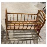 Antique Wooden Cradle