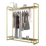 Gold Clothing Rack