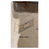 TV Cabinet w Electric Fireplace