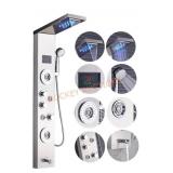 LED Light Rainfall Shower Panel