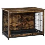 Wooden Dog Crate/End Table