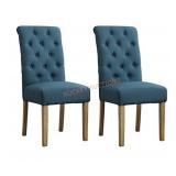 39" 2ct Tufted Dining Chair