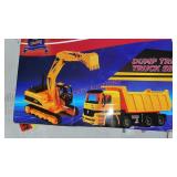 Toy Excavator & Truck Set