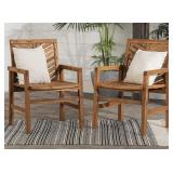 2ct Outdoor Chairs