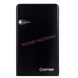 Costway Retro Mini Refrigerator