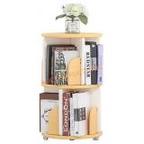 360° Rotating 4-Tier Bookshelf