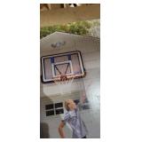 Lifetime basketball backboard and rim