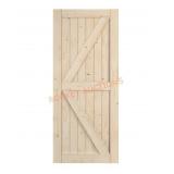 36x84 Unfinished Barn Door Slab