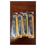 4pks. Of Dewalt 6" Saw Blades-4x