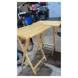 2pc Foldable TV Dinner Trays
