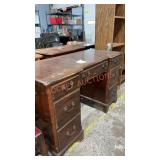 Antique Desk with Pencil Sharpener