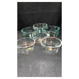 6pc Pyrex Bowls