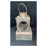 Antique Railroad Kerosene Lantern