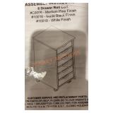 6-Drawer Rolling Cart