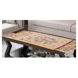 Rose home fashion puzzle table