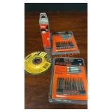 74ct.skil 3/16" Bits,2ct.b&d Bits&blade -77x