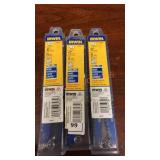 3pks. Of Irwin 6" Blades-3x