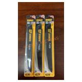 3pks. Of Dewalt 9" Blades-3x