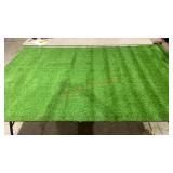 Artificial grass area mat 5x8