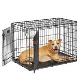 36" Double Door Dog Crate