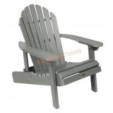 Gray Adirondack Chair