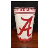 University of Alabama Trash Can