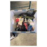 Tote lot of miscellaneous items
