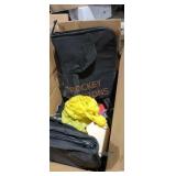 miscellaneous sporting goods box lot