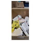 miscellaneous sporting goods box lot