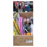 miscellaneous sporting goods box lot