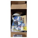 miscellaneous sporting goods box lot
