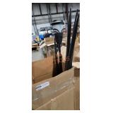 miscellaneous sporting goods box lot