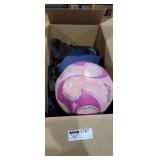 miscellaneous sporting goods box lot