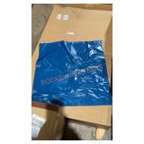 Blue poly mailers