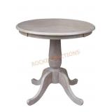 International concepts pedestal table