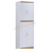 Hodedah Kitchen 4-Shelf Pantry