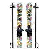 Sola kids beginner snow skis