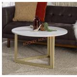 Walker Edison round coffee table