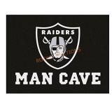 34.5x42" Raiders Man Cave Rug