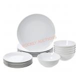 Amazon basics 18pc dinnerware set