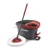 O-cedar microfiber easywring spin mop and bucket