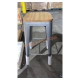 Wooden Top Bar Stool