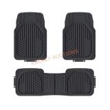 3pc Rubber Floor Mats