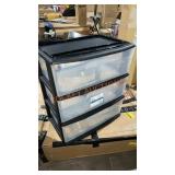3 Drawer Plastic Cart