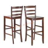 Winsome 29-Inch Bar Ladder Back Stool Set of 2
